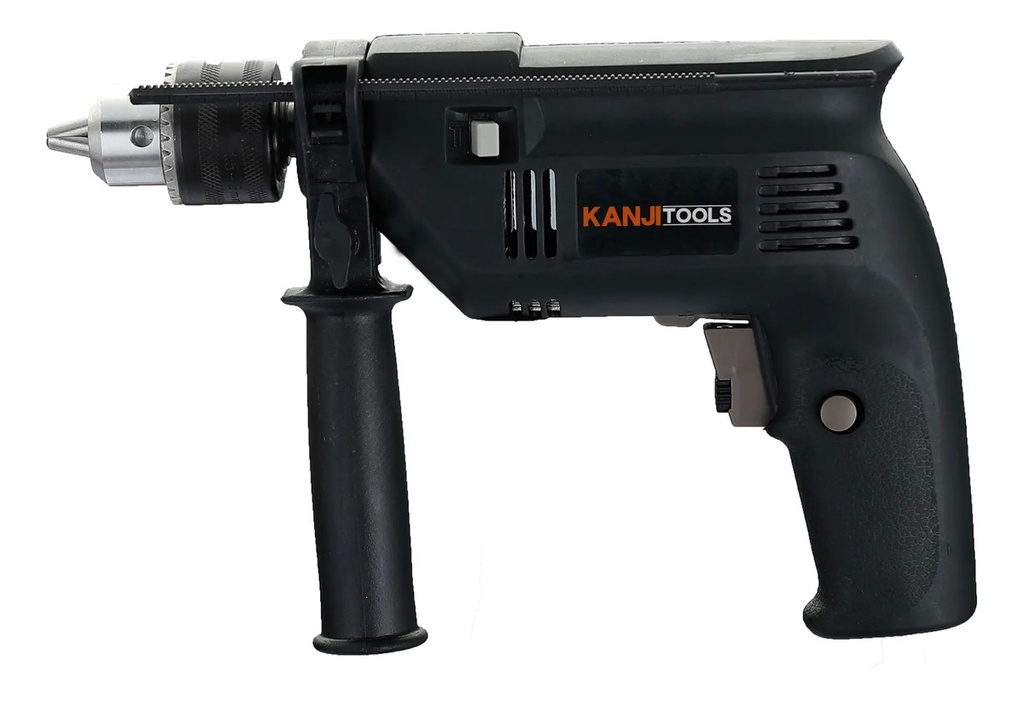 Taladro De Impacto Kanji Tools 13mm 800w Kit-tp8001pb Negro 50 Hz/60hz