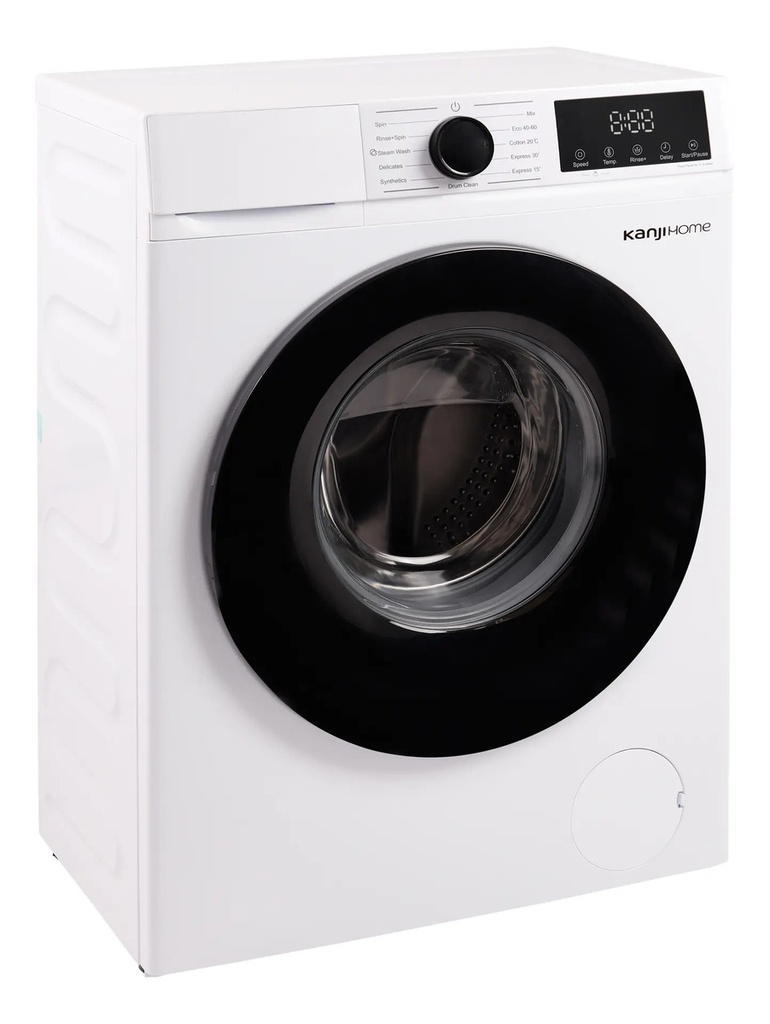 Lavarropa Kanji Home 6kg Inverter Kjh-wmcfwt Blanco Blanco