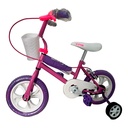 Bicicleta R12 Cross Infantil Nena Futura Color Violeta