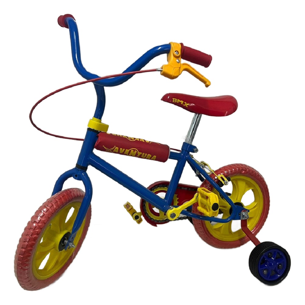 Bicicleta R12 Cross Infantil Nene Futura Color Azul