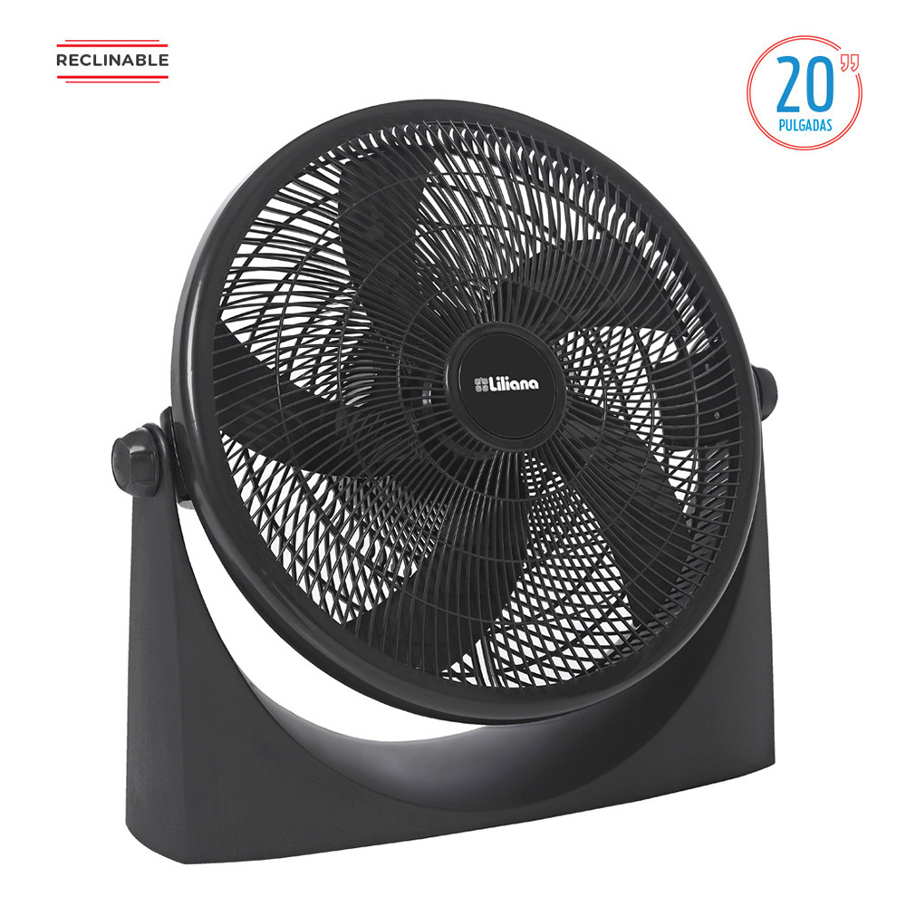 Turboventilador Liliana VTF20P 20" 90W Silencioso Reclinable