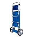 Carrito P/Playa Caño Aluminio Portavasos Mesa Auxiliar 15 Kg