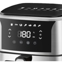 Freidora De Aire Vitta 6.5lt Sin Aceite 1500w Plateado