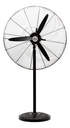 Ventilador Industrial 30'' Vitta 2 En 1 Pie/ Pared 200w 3 76.2 Cm Negro Plástico 3
