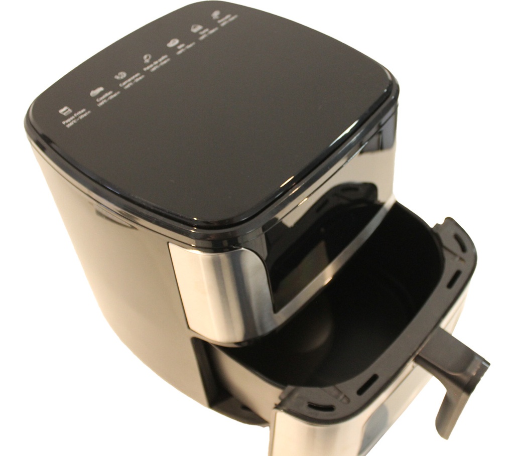 Freidora De Aire Vitta 6.5lt Sin Aceite 1500w Plateado