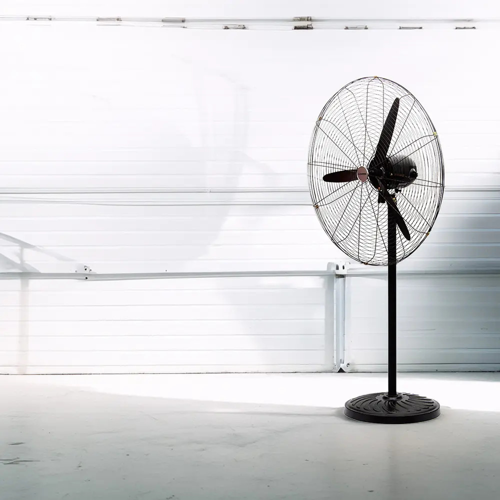 Ventilador Industrial 30'' Vitta 2 En 1 Pie/ Pared 200w 3 76.2 Cm Negro Plástico 3