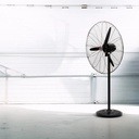 Ventilador Industrial 30'' Vitta 2 En 1 Pie/ Pared 200w 3 76.2 Cm Negro Plástico 3