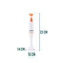 Minipimer Licuadora De Mano Vitta 2En1 800W Cuchillas A Inox