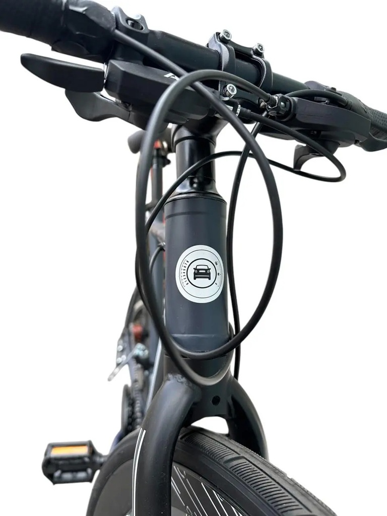 Bicicleta De Gravel R700c Fiat 500 Aluminio Rodado 28.5 Gris R28.5