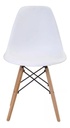Silla Eames Diseño Moderno Patas Madera Cocina Comedor-3953