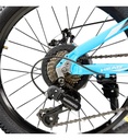Bicicleta Mountain Bike R20'' 21 Vel. C/cambios Shimano Azul Azul Único