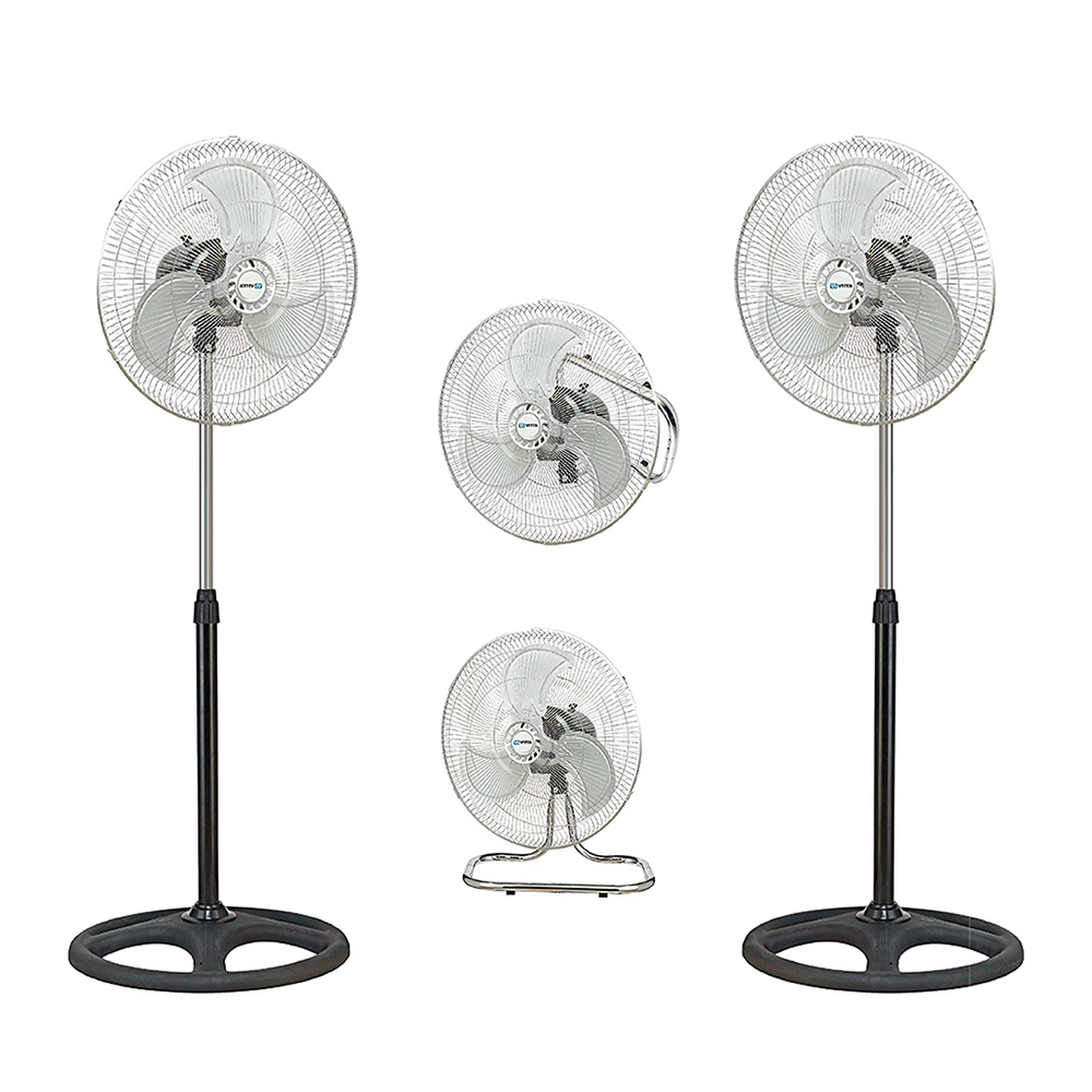 Ventilador Vitta 3 En 1 Pie Pared Piso 18 Pulgadas 90W 3 Vel