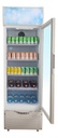 Heladera Exhibidora Vertical Telefunken Exhibidora Tfk-ex330 330 l 1 Puerta Blanca 63 Cm De Ancho 220v
