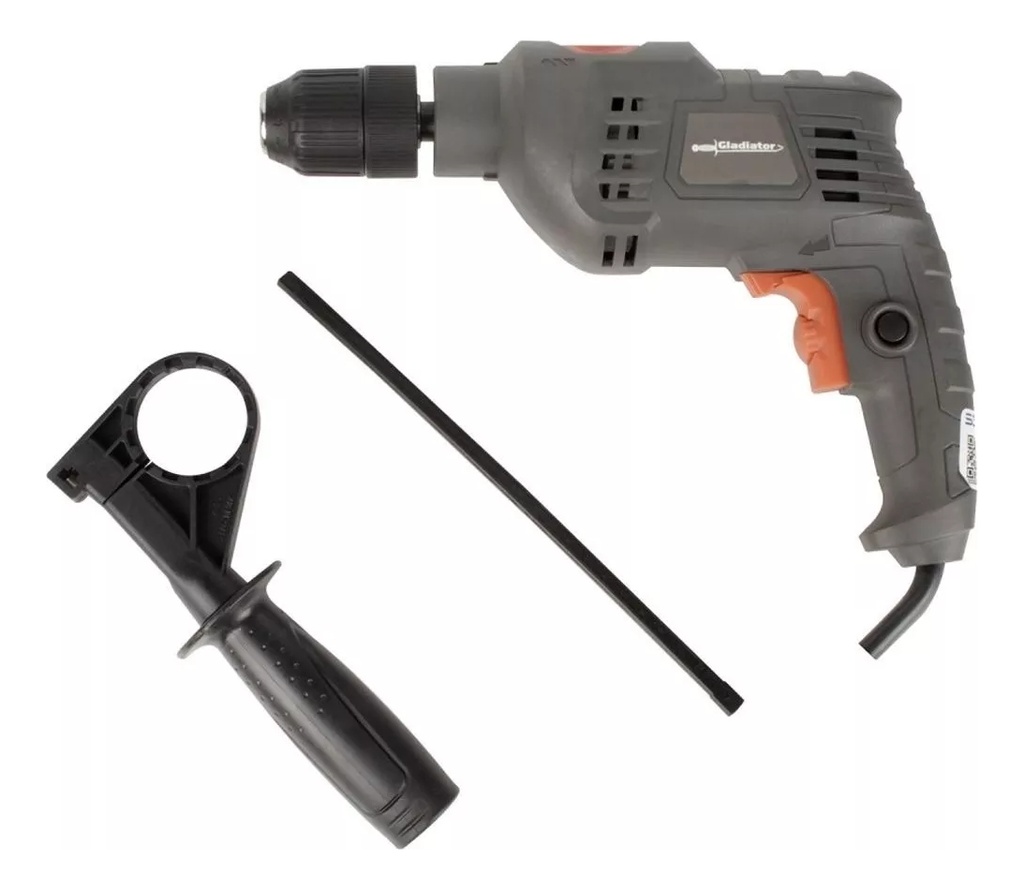 Taladro Percutor 13mm 650w + Kit Herramientas 122pcs+maletin