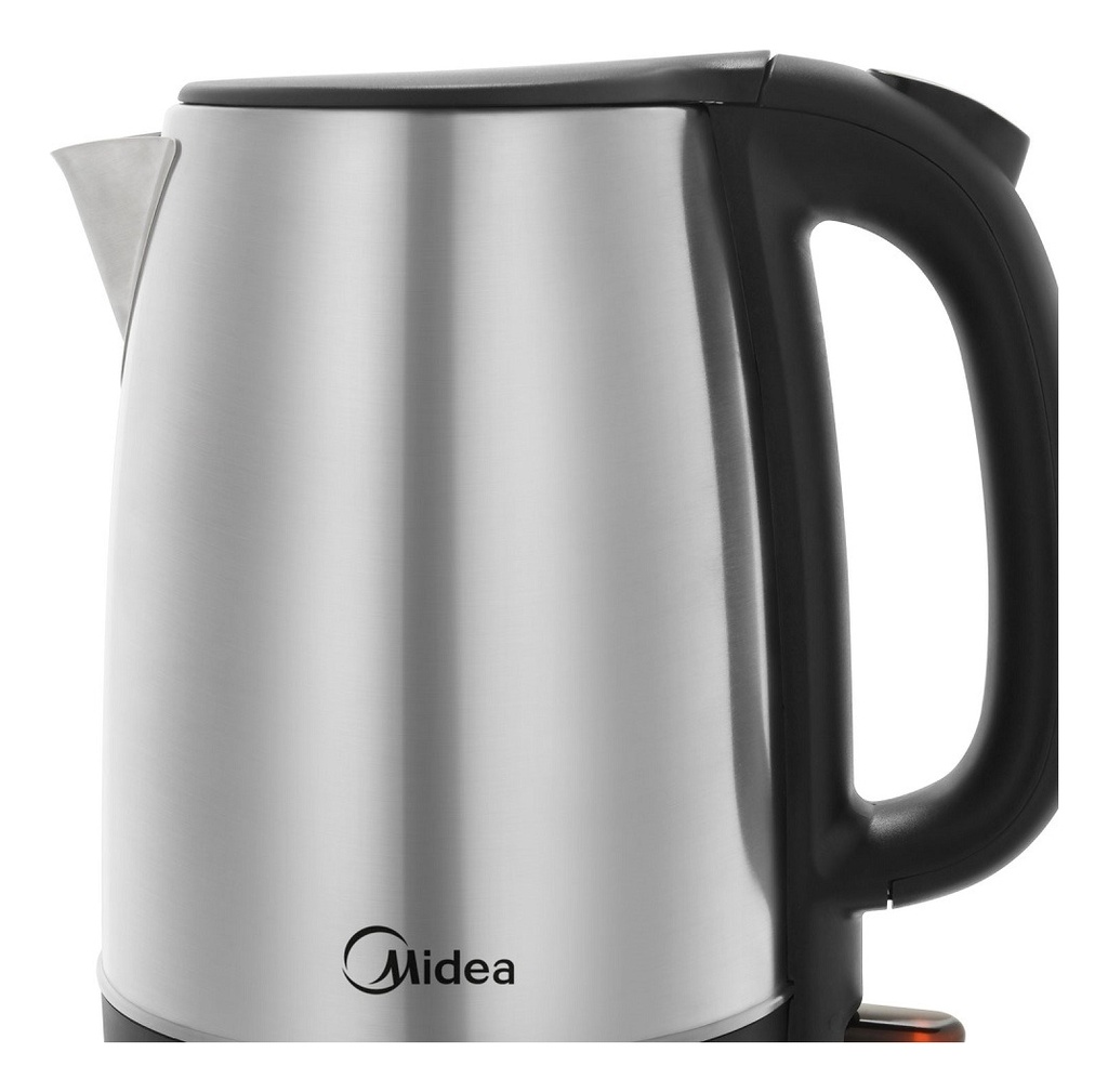 Pava Eléctrica Midea Acero Inoxidable 1,7 Lts Color Plateado