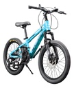 Bicicleta Mountain Bike R20'' 21 Vel. C/cambios Shimano Azul