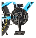 Bicicleta Mountain Bike R20'' 21 Vel. C/cambios Shimano Azul
