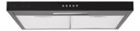 Extractor Purificador Kanji De Cocina 3v Luz Led 120w Filtro Negro