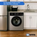 Lavarropas Vitta Inverter 8kg Silver 1200 Rpm Vit-wmcfsl8k