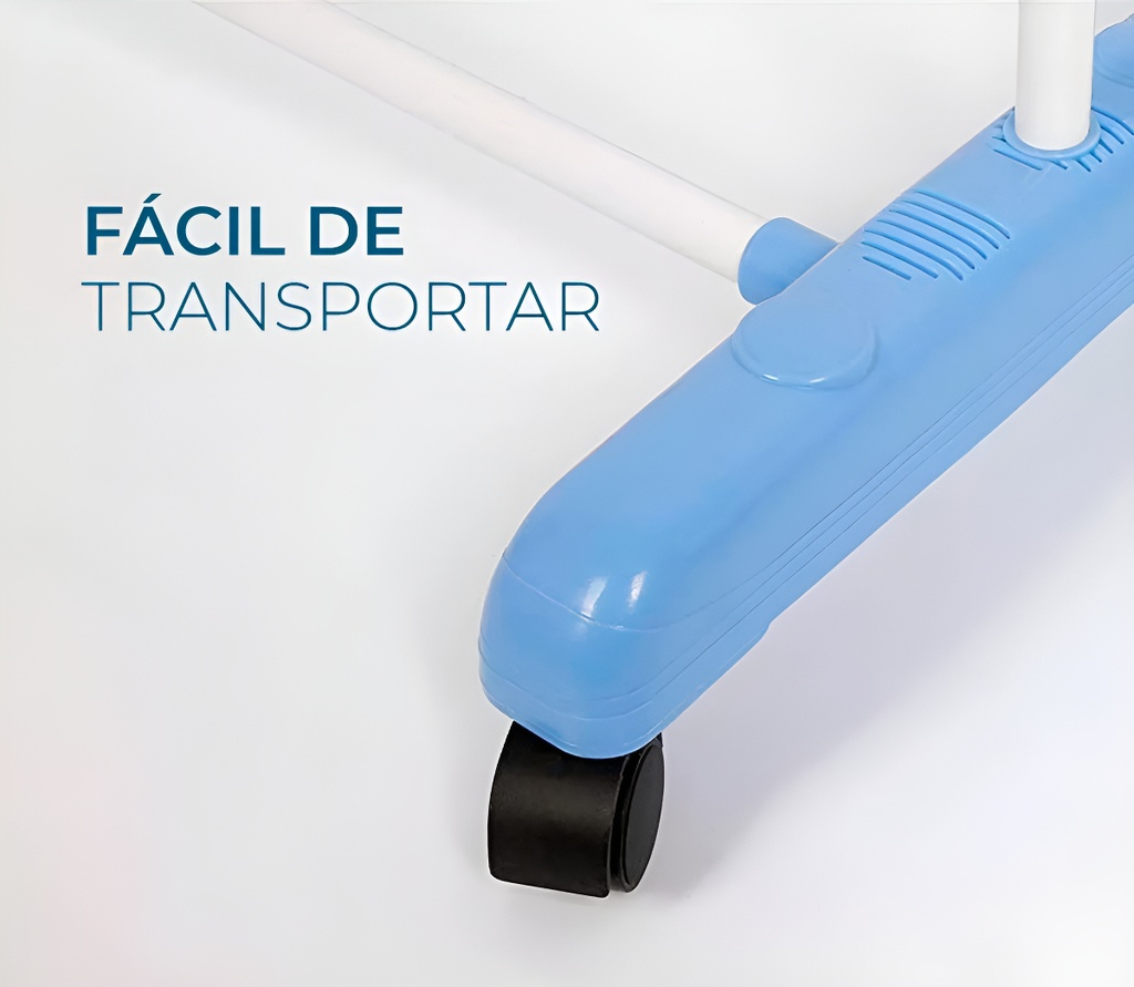 Tender Vertical 3 Niveles De Pie Vitta Celeste Plegable