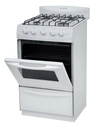 Cocina Escorial Candor Gas Envasado Con Puerta Con Visor Color Blanco