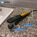 Planchita De Pelo Vitta Beauty Ceramica Dorada Vit-hb5002 Dorado