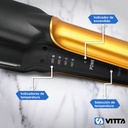 Planchita De Pelo Vitta Beauty Ceramica Dorada Vit-hb5002 Dorado