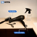 Secador De Pelo Vitta Beauty Negro Y Dorado Vit-hd2200