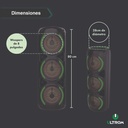 Torre De Sonido Parlante Ultrom Waikiki 3000w Bluetooth - Negro
