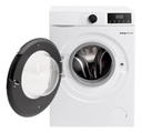 Lavarropas Kanji Kjh-wmcfwt8k 8kg Inverter Frontal Blanco Blanco