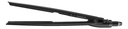 Gama Slice Ceramic Shine Ion Planchita P/ Pelo 230°  Negro