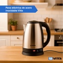 Jarra Pava Eléctrica Corte Mate Vitta 1.8l 1500w Gris