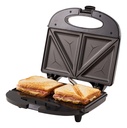 Sandwichera Negra Tostadora Antiadherente 700w Vitta Negro