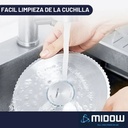 Cortadora Fiambres Y Alimentos Familiar Midow Corte 1-15mm