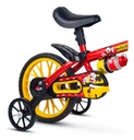 Bicicleta Infantil Aro 12 Mickey Nathor Color Rojo