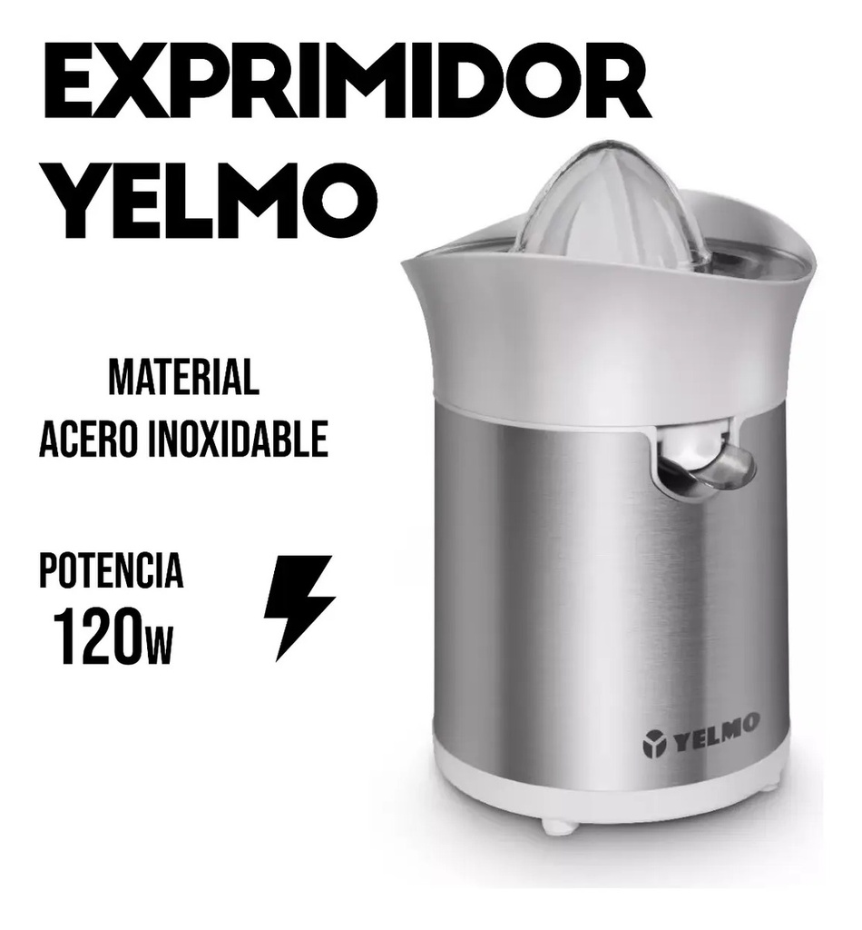 Exprimidor Eléctrico Yelmo Ex-1304 120w - 50hz 220v 50 Hz