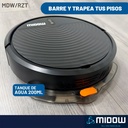 Aspiradora Robot Midow Wifi Smart Trapeador 3 Modos Limpieza