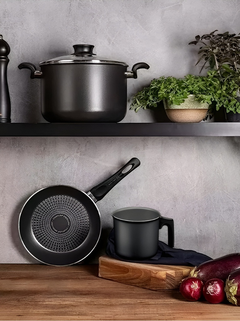 Bateria De Cocina 9 Piezas Paris Tramontina Teflon Samihome