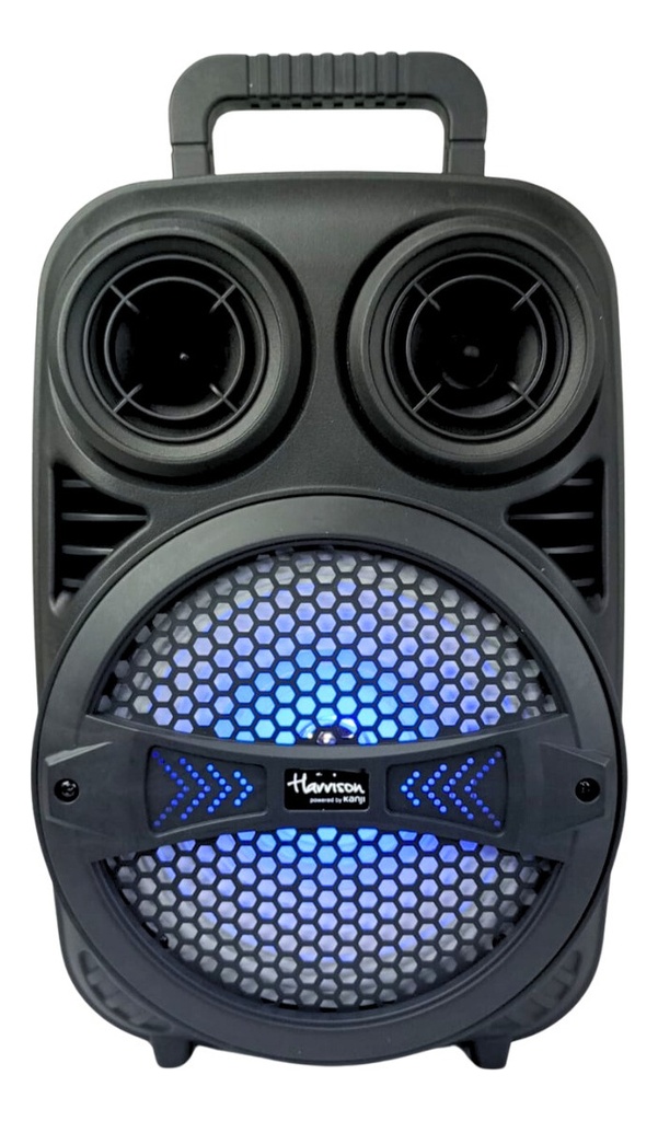 Parlante Portátil Harrison Inalámbrico Acid X 250w Luz Led