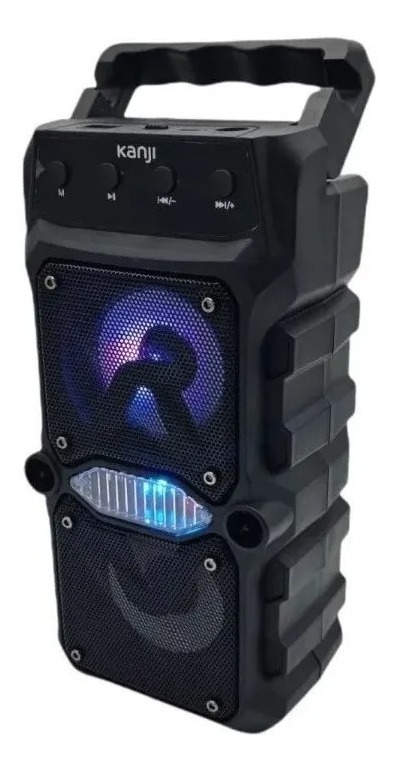 Parlante Kanji Fura Inalámbrico Portátil Con Radio Bluetooth
