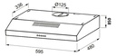 Extractor Purificador De Cocina 2 En 1 60cm Vitta Acero Inox