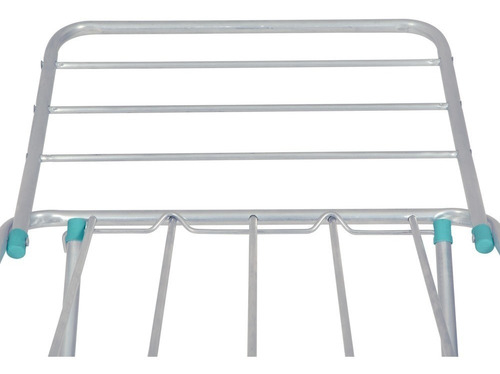 Tender De Piso Para Ropa Mor 006032 De Aluminio Con Alas