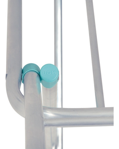 Tender De Piso Para Ropa Mor 006032 De Aluminio Con Alas
