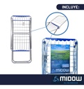 Tender Horizontal De Aluminio Aletas Plegables 173cm Midow