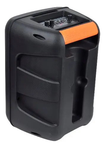 Parlante Kanji Harrison Indie Kj-indie Luces Led - Negro