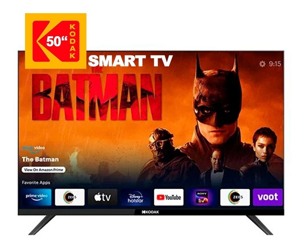 Smart Tv Uhd Led 50 Pulgadas Hdmi Netflix Youtube Usb Kodak