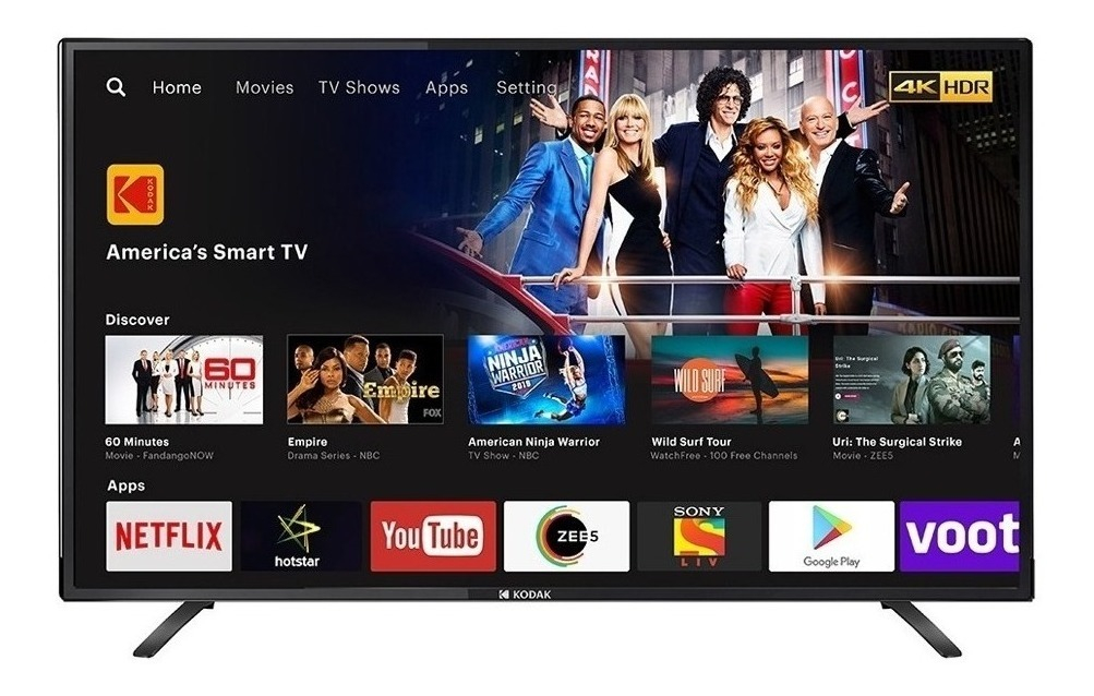 Smart Tv Uhd Led 50 Pulgadas Hdmi Netflix Youtube Usb Kodak