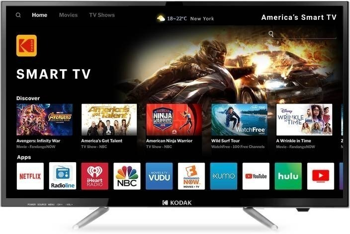 Smart Tv Uhd Led 50 Pulgadas Hdmi Netflix Youtube Usb Kodak