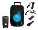 Parlante Harrison Kj-fluid - 12 Pulgadas Luces Led C/ Lector