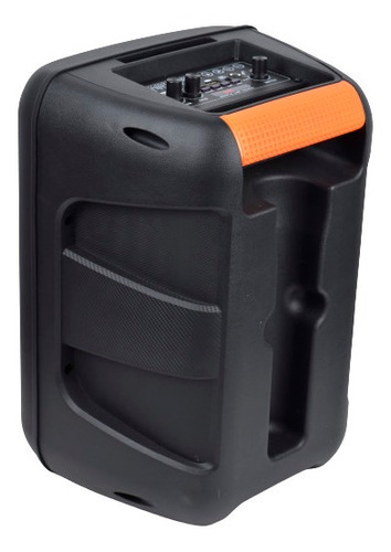 Parlante Kanji Harrison Indie Kj-indie Luces Led - Negro